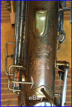 1922 Buescher True Tone Alto Sax-Good Condition! With hard case