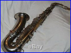 1925 Conn New Wonder Pre-Chu Alto Sax/Saxophone, Original Plating, Plays Great