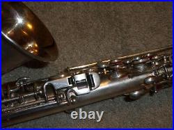 1927 Buescher True Tone Alto Sax/Saxophone, Silver, Beautiful Original Condition