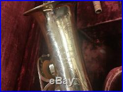 1955 Vintage French Buffet Super-dynaction Alto Sax Needs Pads, Not Playable