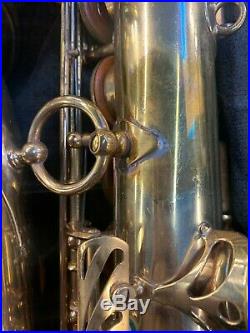 1962 Selmer Mark VI Alto Sax with Case Tested Excellent Playing Condition
