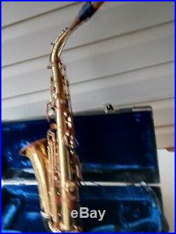 1974 King Marigaux Alto Saxophone of S. M. L Paris serial # 23798 Pro Vintage sax