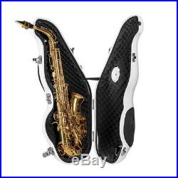 1x Alto Saxophone Mute Sax Partner Sax Silencer Saxophone Accs Parts White