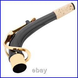 3pcs Saxophone Curved Brass Neck Alto Sax Bend Neck Replacement Saxophone