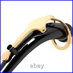 4pcs Saxophone Curved Brass Neck Alto Sax Bend Neck Replacement Saxophone