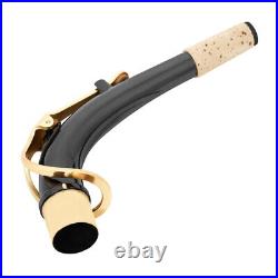5pcs Saxophone Curved Brass Neck Alto Sax Bend Neck Replacement Saxophone