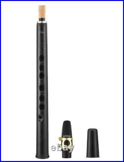 8 Hole Key-Bb Mini Sax Pocket Saxophone Little Sax Woodwind, Alto Mouthpiece