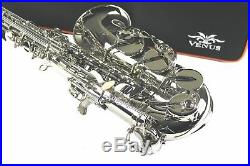 ALTO SAXOPHONE Sax Nickel Plated Tested, Adjusted, Non stick pads