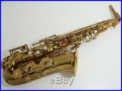 A. Selmer Paris Mark VI 6 Alto Saxophone Sax Serviced Tested Used With Case