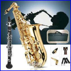 Alto Eb Tune Saxophone Drop E Gold Lacquer Storage Bag Case Instrument Parts