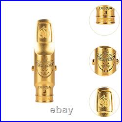 Alto Sax Metal Mouthpiece Saxophone Parts Brightly Saxophone Ligature Sax