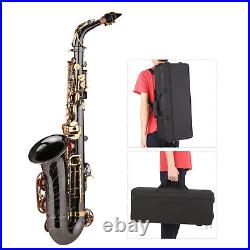 Alto Saxophone Brass Nickel-Plated Eb E-flat Sax Woodwind Instrument A1L7
