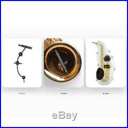 Alto Saxophone Mute Multifunctional Sax Silencer Saxophone Accessories White