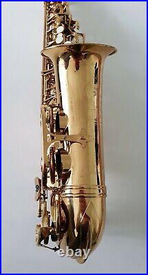 Alto Saxophone Sax in Eb Gold Finish Complete CHASE Outfit with Soft Case 1