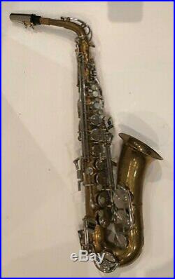 Alto sax Bundy lacquer finish made by Selmer used seen some great gigs