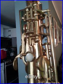 Alto sax M6. Naked lady. Good condition, Gold color