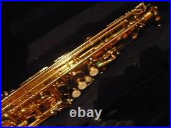 Alto saxophone gold paint mint condition new