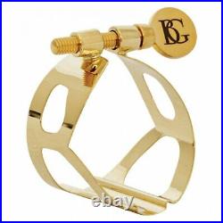 BG France L10 Traditional Ligature Alto Sax Saxophone Gold Lacquered D