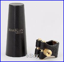 Barkley Malbec 8 Metal Gold Alto Sax Mouthpiece with Lig & Cap Made in Brazil