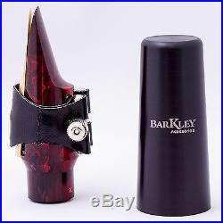 Barkley POP 8 KUSTOM RED alto sax mouthpiece with ligature & cap GREAT SOUND