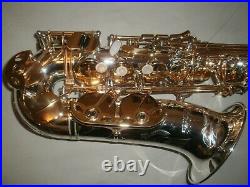 Bauhaus-Walstein M2 Alto Saxophone Sax with Selmer Soloist BRIGHT AND PURE-TONE