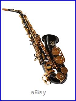 Brand NEW Syrinx SAS401 Student Alto Sax Saxophone Black Nickel Warranty