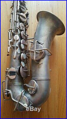 Buescher Elkhart Ind True Tone low pitch Alto Sax Saxophone