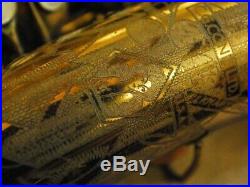 C. G. Conn 26M VIII STAMP alto sax with original lacquer 300,000 series Gloger Ne