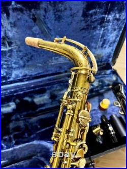 C. G Conn New Wonder I Alto Sax with Case Used From JP Free Shipping