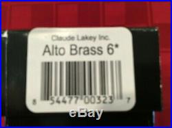 Claude Lakey Apollo Series 6 Brass Alto Saxophone Mouthpiece Sax. 075