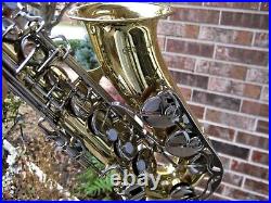 Clean/Fully Adjusted YAS-23 Yamaha Alto Saxophone withNice Accessories JAPAN Sax