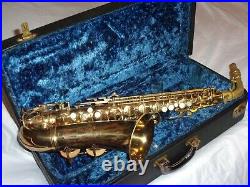 Conn 26m Connqueror VIII Alto Sax/Saxophone, Silver Inlay, Reso Pads, Plays Great