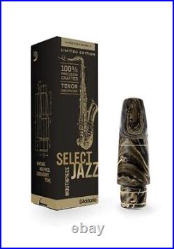 D'Addario Select Jazz DxM-MB Marble Mouthpiece for Alto Sax/Saxophone, Various