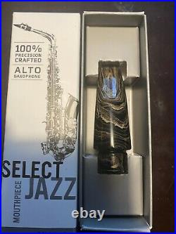 Daddario Select Jazz Marble Alto Sax Mouthpiece D6M-MB