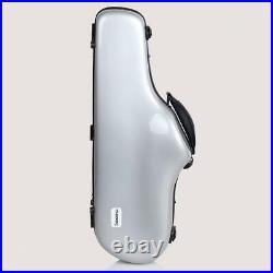 Durable Lightweight Alto Sax Storage Bag Case Protector 62 X 24cm Silver