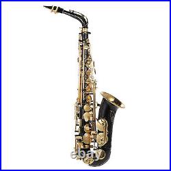 Eb Alto Saxophone Brass Lacquered E Flat Sax 82Z Type Woodwind F3G7