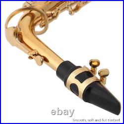 Eb Alto Saxophone Brass Lacquered Gold E Flat Sax 802 Key Type Woodwind UK L5K9
