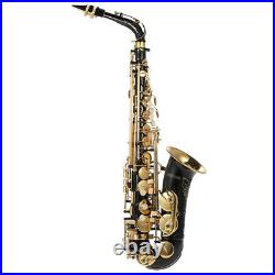Eb Alto Saxophone Brass Lacquered Gold E Flat Sax 82Z Key Type Instrument J5R0