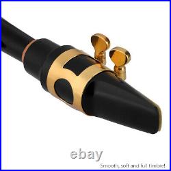 Eb Alto Saxophone Brass Lacquered Gold E Flat Sax 82Z Key Type Instrument J5R0
