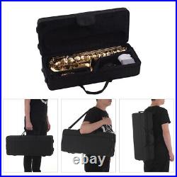 Eb Alto Saxophone Sax Brass Lacquered 802 Type + Mouthpiece L8W5