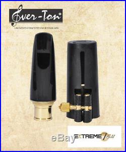 Ever-Ton Extreme Gold 7 Alto Sax Mouthpiece with Lig and Cap