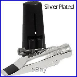 Ever-Ton Full Pop #7 Metal Silver Plated Alto Sax Mouthpiece Made in Brazil