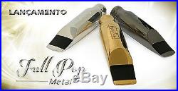 Ever-Ton Full Pop #7 Metal Silver Plated Alto Sax Mouthpiece Made in Brazil