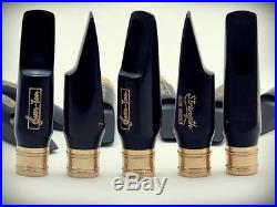 Ever-Ton Strength #7 Black Hard Rubber Alto Sax Mouthpiece Made in Brazil