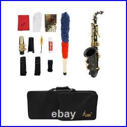 Finest Brass Alto Saxophone Sax with bag Strap Reed Mute