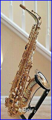 Guardala New York Alto Saxophone Sax Silver Bell and Neck! Rare