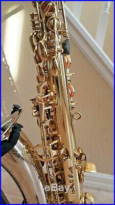 Guardala New York Alto Saxophone Sax Silver Bell and Neck! Rare