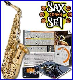 Jupiter Alt-Saxophone Sax Coach Set JAS700Q-SCS