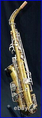 King 613 Alto Sax (Serviced 04/02/20) Good Player Good Solid Student Horn