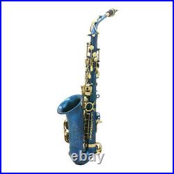 LADE Eb E-Flat Alto Saxophone Sax Wind Instrument with Case Cleaning Cloth